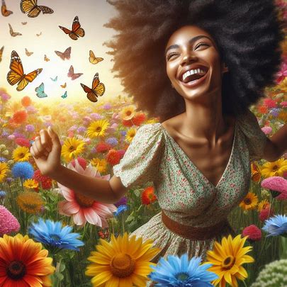 happy woman
